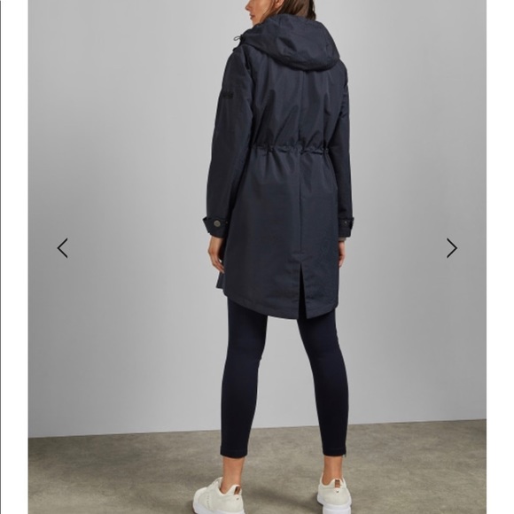 Ted Baker Valioni rain tech navy blue jacket - Picture 2 of 11